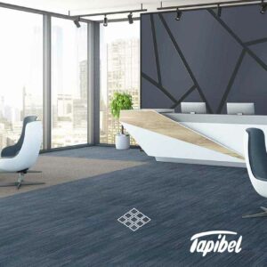 Carpet Tiles Tapibel-Groove-Brick
